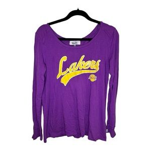 Touch by Alyssa Milano Purple Lakers Long Sleeve